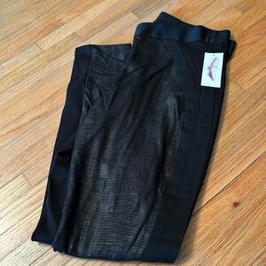 Jessica Simpson Faux Leather Black Leggings